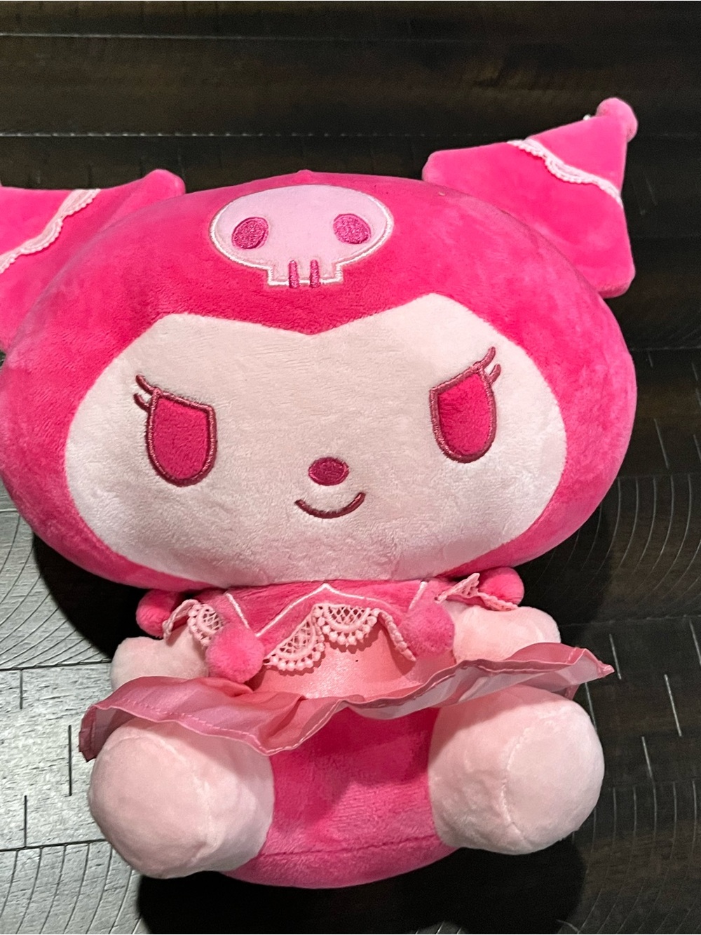 Sanrio Kuromi Plush Doll - Pink Cute Character Plush Hello Kitty Friends plushie